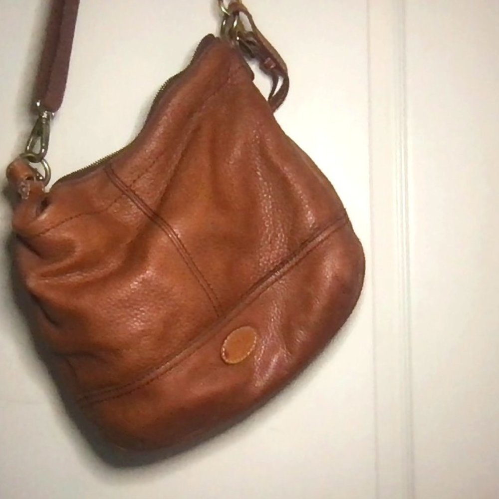 Fossil Camel Hobo Bag
